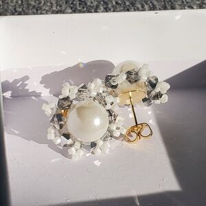 Handmade beaded earrings